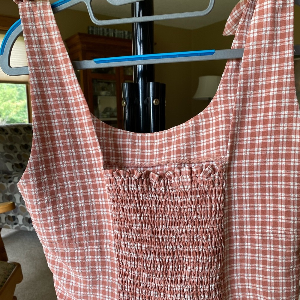 Shoreline Sugars Boutique Crop Top L Peach NWOT - Picture 3 of 11